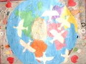 Picture of 2005 District A-4 Peace poster winner