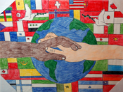 Picture of 2008 District A-5 Peace poster winner