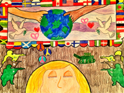 Picture of 2012 District A-5 Peace poster winner