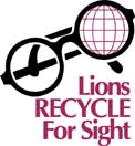 Lions Eyeglass Recycling logo