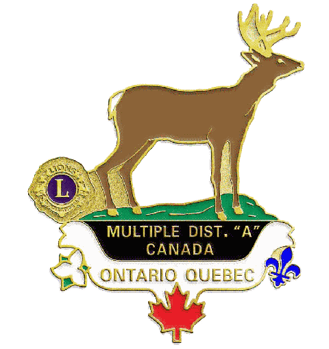 Lions Deer Pin