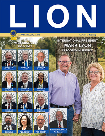 Lions Magazine Cover Image