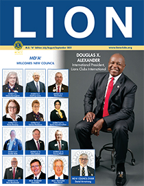 Lions Magazine Cover Image