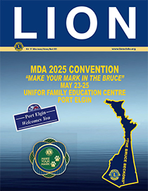 Lions Magazine Cover Image