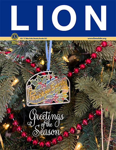 Lions Magazine Cover Image