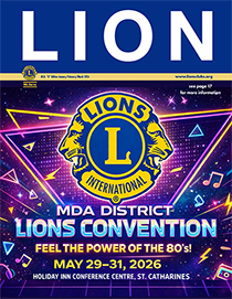 Lions Magazine Cover Image