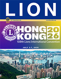 Lions Magazine Cover Image